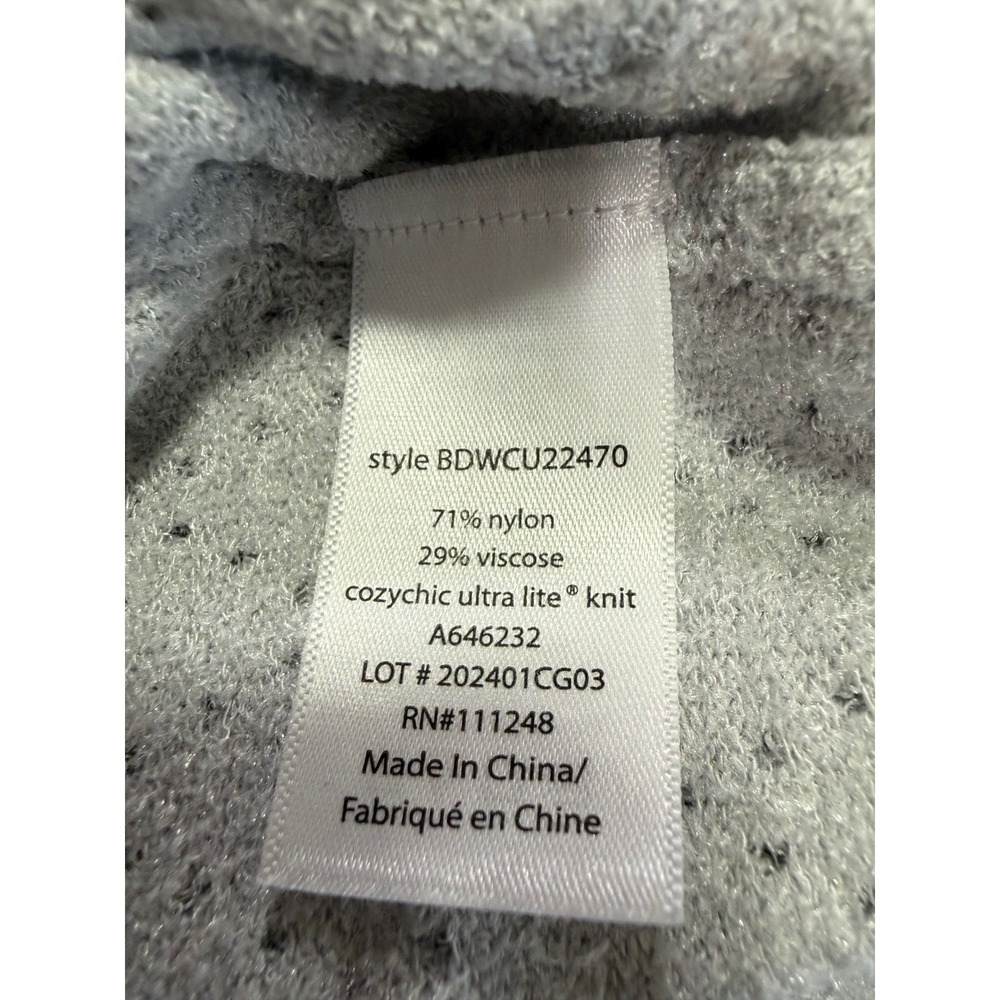Barefoot Dreams CozyChic Ultra Lite Pointelle V-Neck Sweater Small - Picture 3 of 7